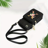 Xajzpa 1pc Simple Letter X Print Girls Polyester Oxford Bag Fashion Girls Shoulder Bag All-Match Messenger Bag Leisure Outdoor Shoulder Bag Arm Bag Sports Bag Mobile Phone Shoulder Bag Pocket Money Bag Large Mobile Phone Mult