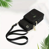 Xajzpa 1pc Simple Jumping Plaid Print Girls Polyester Oxford Bag Fashion Girls Shoulder Bag All-Match Messenger Bag Leisure Outdoor Shoulder Bag Arm Bag Sports Bag Mobile Phone Shoulder Bag Pocket Money Bag Large Mobile Phone