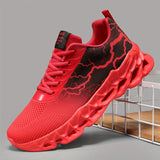 1pc Men's Fashion Sneakers - Breathable Mesh, Low-Top, Comfortable Casual Shoes, Solid Color, Lace-Up, Fabric Inner & Insole, Rubber Sole, for Running/Sports, Stylish Men