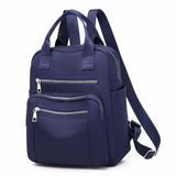 Xajzpa Women Backpack Travel Casual Waterproof Oxford Shoulder Bags Female Large Capacity Handbag Rucksack Black Purse School Pack
