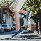 Xajzpa New Arrival Summer Autumn Comfortable Casual Shoes Mens Canvas Shoes For Men Brand Fashion Flat Loafers Shoe Size 48