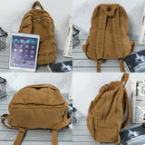 Xajzpa Simple Backpacks Large Capacity Travel Bag Solid Harajuku Student Schoolbag Backpack Women Man Bag Unisex High Street