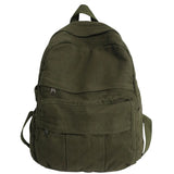 Xajzpa Simple Backpacks Large Capacity Travel Bag Solid Harajuku Student Schoolbag Backpack Women Man Bag Unisex High Street