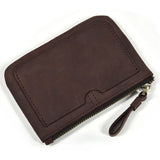 Xajzpa Genuine Leather Little Purse Cowhide Short Purse for coins credit cards portable coin wallet small coin purse