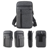 Xajzpa Waterproof Women Waist Bag Purse Double Layer Outdoor Tactical Waist Fanny Pack with Belt Men Phone Pouch Unisex Purses