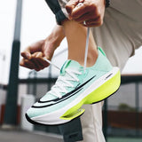 Xajzpa 2025 Fashion trend hollow breathable sports shoes comfortable wear-resistant couple running shoes lightweight sports shoes