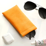 Xajzpa Zipper Sunglasses Case Fashionable  Pu Leather Glass Case Pouch  Mobile Phone Wallet  Protective Glasses Box Wholesale 9X18cm