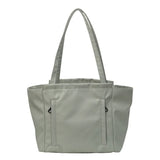 Xajzpa Waterproof Nylon Tote Bag with Large Capacity for Work Commuting Women's Shoulder Bag Student's Handheld Tote Bag for Class