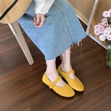 Xajzpa Summer Shoes Ladies 2025 Fashion Women's Female Footwear Round Toe Shallow Mouth Ballet Flats Casual Sneaker Modis Dress Boat