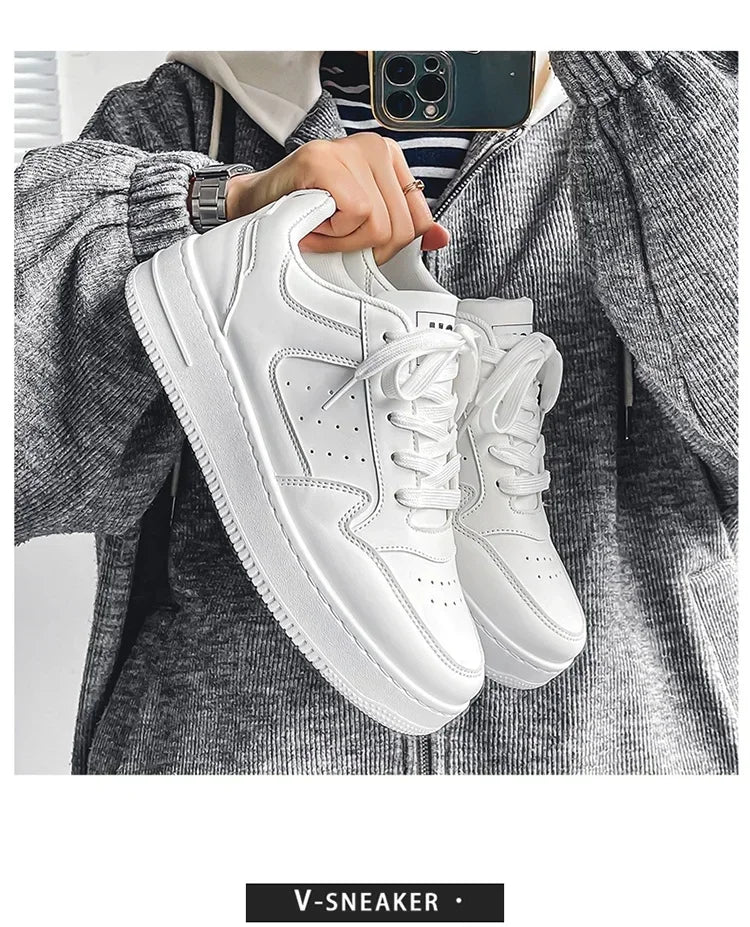 Xajzpa Summer New Men's Sports Shoes Trendy Brand Campus Sneakers Lightweight Breathable Casual Walking Shoes for Men