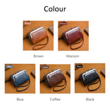 Xajzpa Women's Wallet Fashionableand Minimalist Wrist Strap Short Zero Wallet RetroVersatile LargeCapacity Multi Card Pocket Money Clip