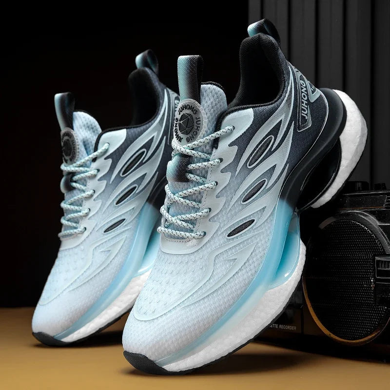 Xajzpa Men's Casual Flat Running Shoes Women's Plus Size Sports Shoes Couple Training Shoes Autumn New Styles Stunning Tennis Fitness