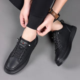 Xajzpa Truly new comfortable men's casual fashion breathable, adding high-quality sports shoes and men's brand office shoes