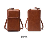 Xajzpa All-Match Zipper Shoulder Bag, Trendy Solid Color Phone Bag, Versatile Purse With Detachable Strap