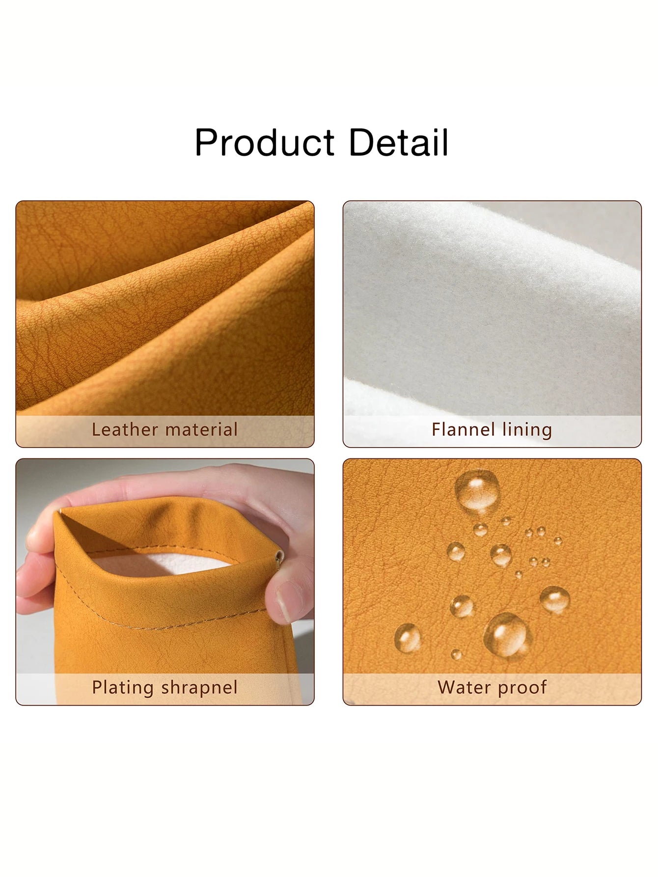 Xajzpa Simple and Fashionable Soft Leather Readingglasses Bag,PUleather Sunglasses Bag Simple Glasses Storage Bag, Glasses Accessories