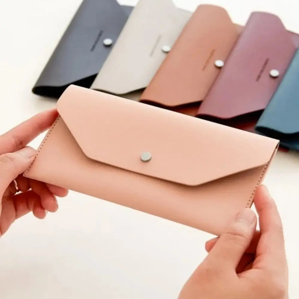 Xajzpa  Women Long Envelope Wallets Leather Money Clutch Bag Multifunctional Female Purse Holiday Purses for Women Coin Purse