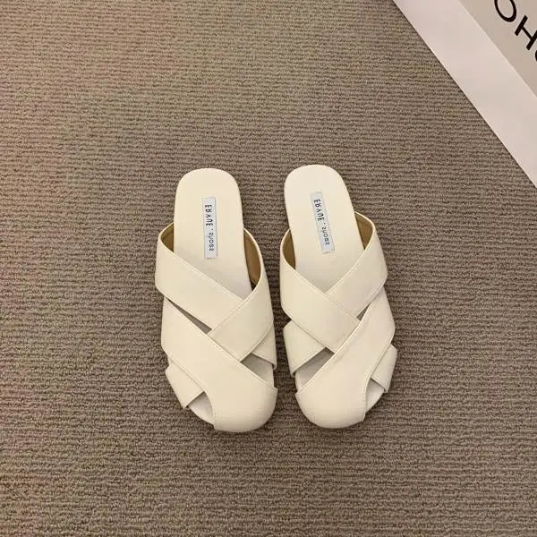 Xajzpa Shoes Slippers Flat Summer Clogs Woman Luxury Slides Beach Rubber Designer Soft Silver Casual Leisure Women's Shoes Silver Rubbe