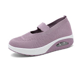 Xajzpa Summer New Comfort Casual Women's Shoes Fashion Soft Sole Breathable Hollow Out Flat Shoes for Women Zapatos De Mujer