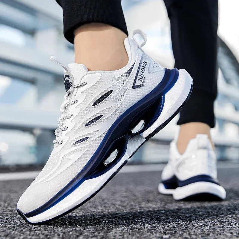 Xajzpa Men's Casual Flat Running Shoes Women's Plus Size Sports Shoes Couple Training Shoes Autumn New Styles Stunning Tennis Fitness