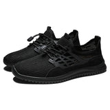 Xajzpa Men's Mesh Shoes Summer Mesh Shoes Casual Korean Version Sneakers Men's Summer New Fashion Lightweight Breathable Soft Sole