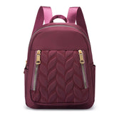 Xajzpa Lingge Rivet Nylon Fabric Design Large Capacity Three Layer Women's Backpack Senior Designer Brand Fashion Youth School Bag