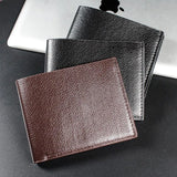Xajzpa Men's Wallet Genuine Leather Men Wallets Premium Product Real Cowhide Wallets for Man Short Black Walet Portefeuille Homme