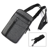 Xajzpa Waterproof Women Waist Bag Purse Double Layer Outdoor Tactical Waist Fanny Pack with Belt Men Phone Pouch Unisex Purses