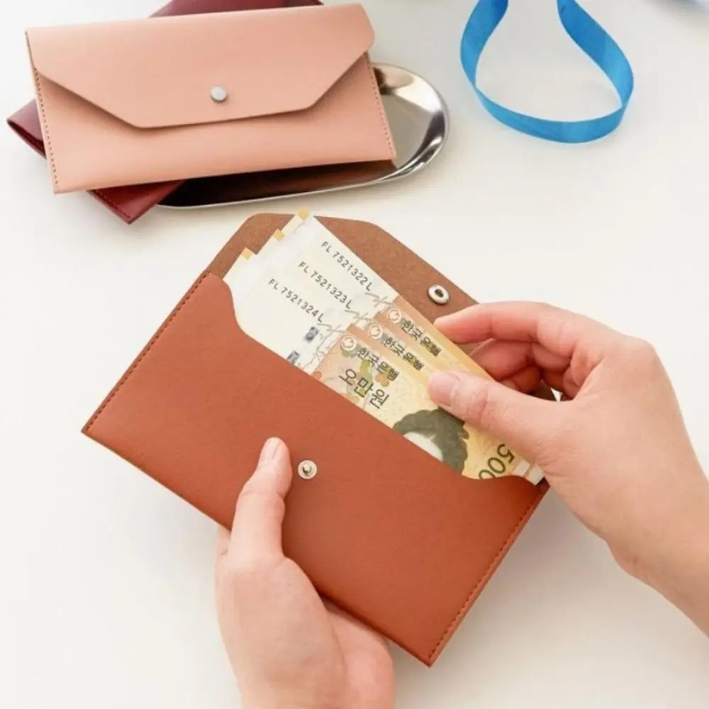 Xajzpa  Women Long Envelope Wallets Leather Money Clutch Bag Multifunctional Female Purse Holiday Purses for Women Coin Purse