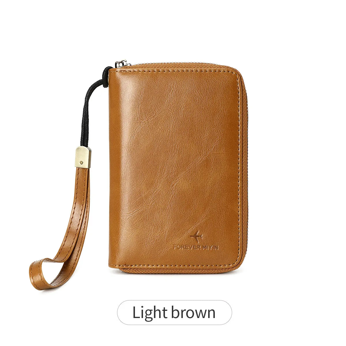 Xajzpa RFID Retro Business Passport Clip Fashionable Multi Functional PU Leather Travel Accessories Passport Clip Wallet for Men and Women