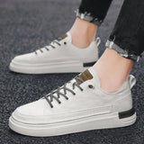 Xajzpa Men's Leisure Classic Sports Shoes Platform: A New Comfortable Flat Shoe for Sliding Men's Sports Shoes