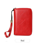 Xajzpa RFID Retro Business Passport Clip Fashionable Multi Functional PU Leather Travel Accessories Passport Clip Wallet for Men and Women