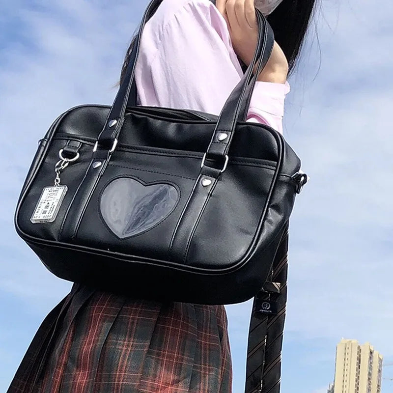 Xajzpa College Wind Bag Women Small Crossbody Bag Casual Student Girls Messenger Bags Vintage Ladies Phone Purse Handbag Shoulder Bag