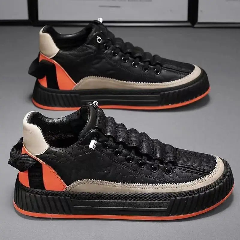 Xajzpa Autumn Men Sport Casual Shoes Fashion Design Sneakers Man Platform Comfortable Men Sport Shoes Sneakers Flat Zapatos De Hombre