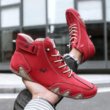 Xajzpa Women Fashionable Sports and Leisure Shoes Comfortable and Breathable Free of Shipping High Top Shoes Non Slip Men's Shoes