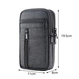 Xajzpa Waterproof Women Waist Bag Purse Double Layer Outdoor Tactical Waist Fanny Pack with Belt Men Phone Pouch Unisex Purses