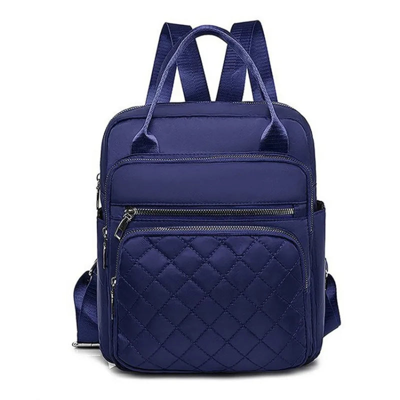 Xajzpa Large Capacity Fashion Casual Portable Backpack Daily Versatile Ladies Backpack