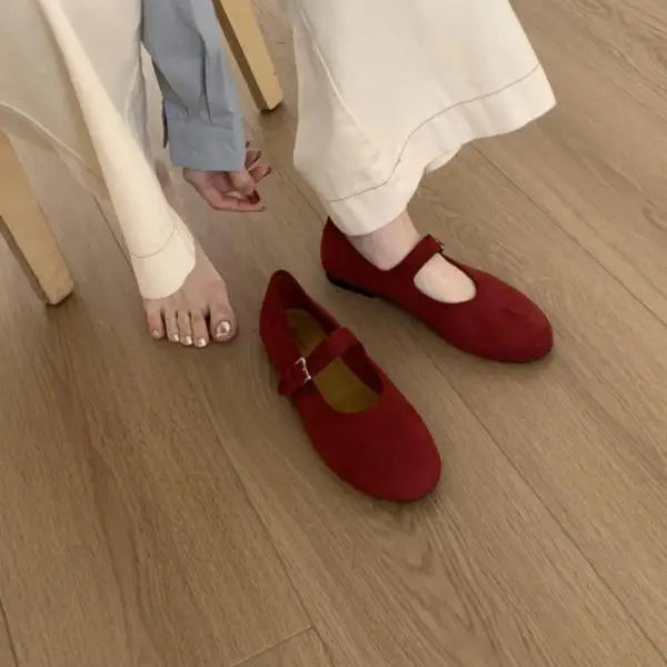 Xajzpa Summer Shoes Ladies 2025 Fashion Women's Female Footwear Round Toe Shallow Mouth Ballet Flats Casual Sneaker Modis Dress Boat