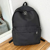 Xajzpa High Quality New Waterproof Nylon Women Backpack Female Travel Bag Backpacks Schoolbag for Teenage Girls Solid Color Bookbag