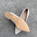 Xajzpa Retro Women Shoes Slip On Casual Heels Chunky Sandals Footwear Shallow Mouth Pointed Pumps Slip-On Comfortable Block Africa