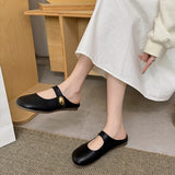 Xajzpa Shoes Woman's Slippers Cover Toe Slides 2025 Soft Mary Janes  Shoes Women Female Slippers Slides Cover Toe Soft 2025 Mary