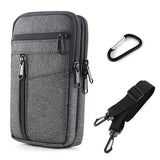 Xajzpa Waterproof Women Waist Bag Purse Double Layer Outdoor Tactical Waist Fanny Pack with Belt Men Phone Pouch Unisex Purses