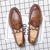 Xajzpa Men Casual Shoes Fashion business dress Soft Moccasins Loafers High-Quality men Leather Wedding shoes Gommino Zapatos Chaussure