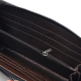 Xajzpa Men's Long Wallet Fashion Multiple Card Slots Card Holder Slim Brand Designer Men Business Wallet Zipper Phone Pouch Coin Purse