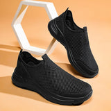 Xajzpa Men's Sneakers Breathable Casual Shoes Non Slip Comfortable Lightweight Summer Shoes for Male Soft Sole Fashion Mesh Sneakers