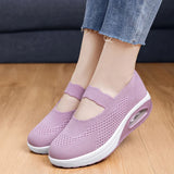 Xajzpa Summer New Comfort Casual Women's Shoes Fashion Soft Sole Breathable Hollow Out Flat Shoes for Women Zapatos De Mujer