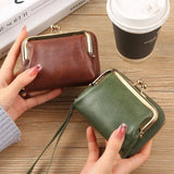Xajzpa  Women Short Wallets Female Short Hasp Coin Purses Ladies Portable PU Leather Money Bag Large Capacity Card Holders Clutch