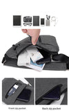 Xajzpa Men's Trend Chest Bag Fashionable Lightweight Comfortable Mini Messenger Bag Personalized Casual Korean Shoulder Crossbody Bag