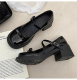 Xajzpa Shoes Shallow Mouth Oxfords Women's All-Match Round Toe Female Footwear Casual Sneaker Clogs Platform Bow-Knot New Comfortable R