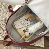 Xajzpa Kawaii Women Backpack Waterproof School Bag For Teenager Girl Student Bookbag Laptop Rucksack Cute Female Travel Bagpack Mochila