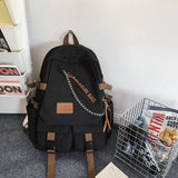 Xajzpa BACK TO SCHOOL Large Fashion Men Backpack Waterproof Nylon Rucksack for Teenager Schoolbag Kawaii Women Bag Cool Lovers Travel Shoulder Mochila